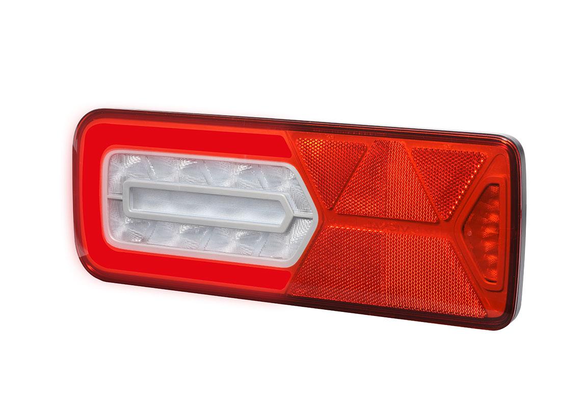 LC12 Rear Combination Lamp Trailer 24V LH Glowing - Euromotive Lighting & Signal