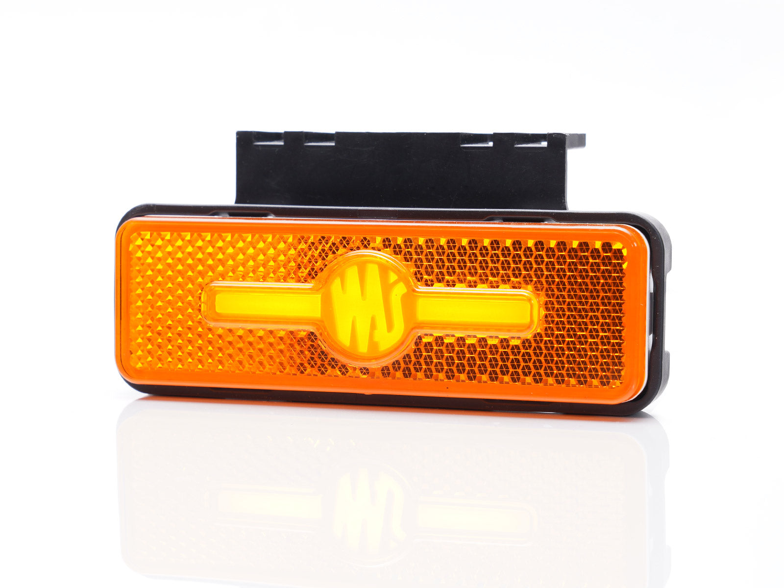 Side Marker Lamp with Was Logo, Reflector, 12/24V, W254 - Euromotive Lighting & Signal