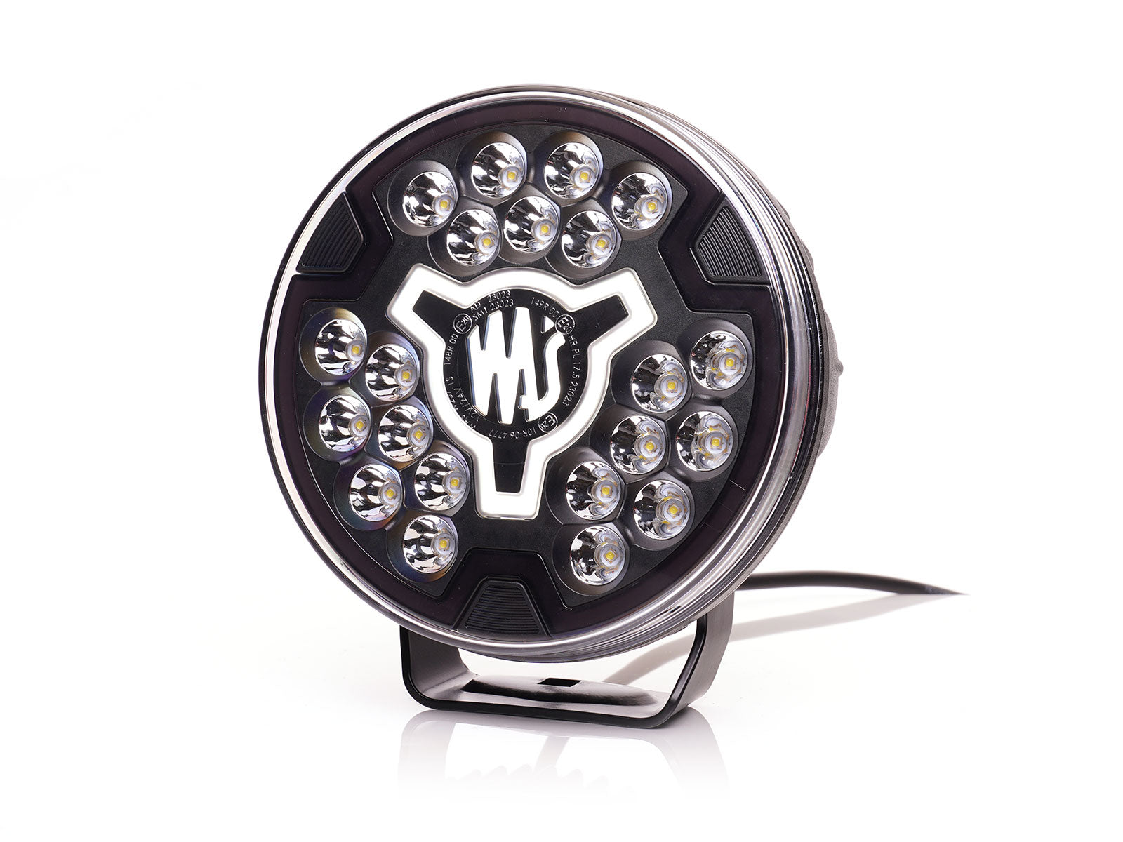 Spot driving lamp, DRL, side Marker, 9000lm, 12/24V W257 Blk - Euromotive Lighting & Signal