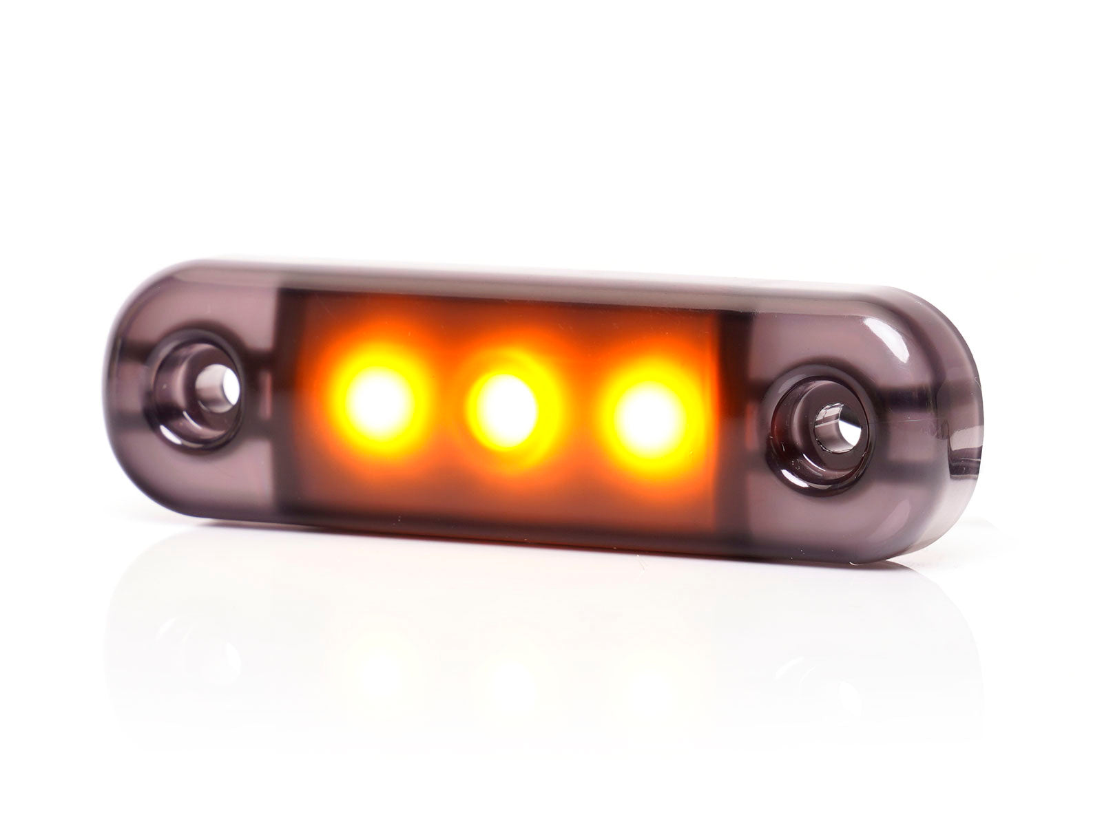 Side Marker Lamp, 3 Led, 12/24V, W275.1 BLACK - Euromotive Lighting & Signal