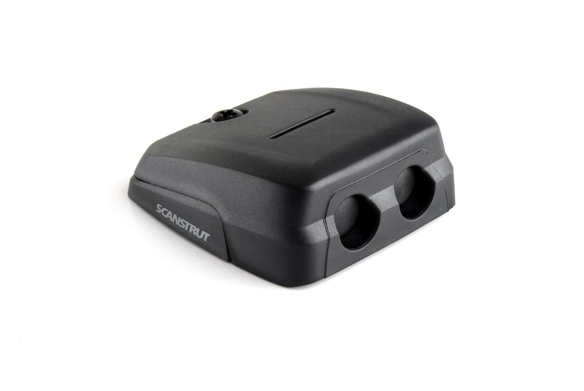 DS-HD10-BLK Horizontal Double Cable Seal - Black
