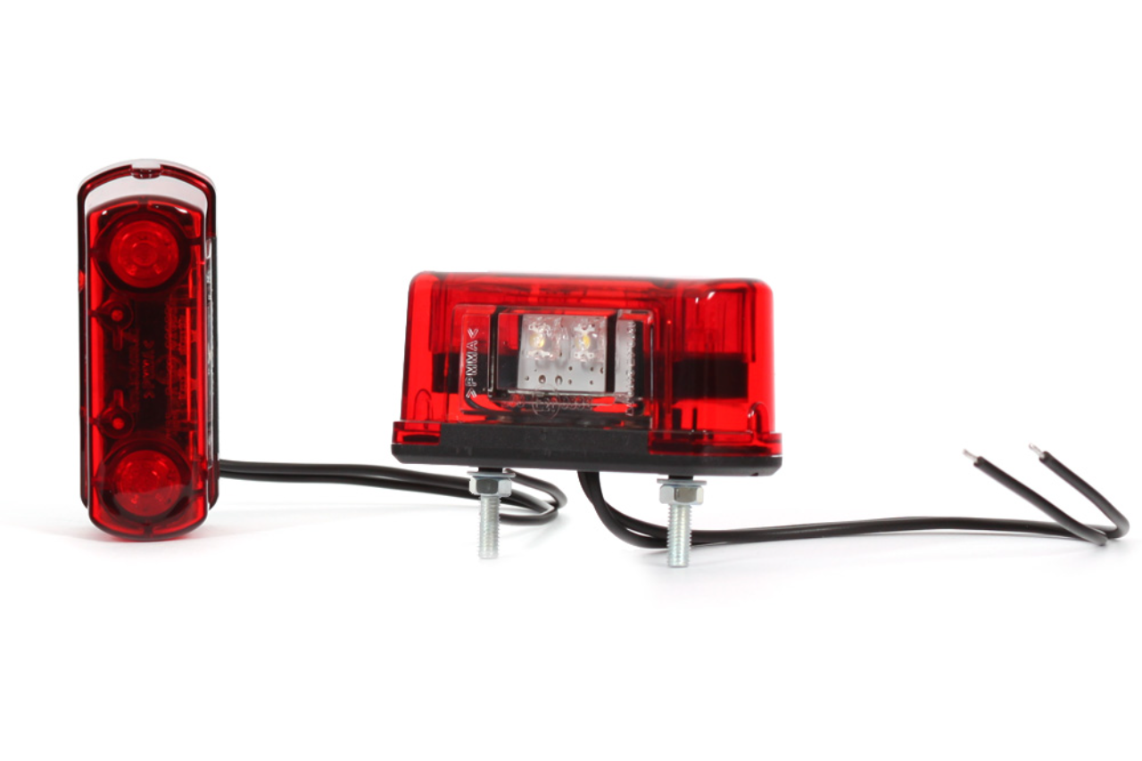 W53 Rear Red LED Licence Plate & Position Lamp - EC245