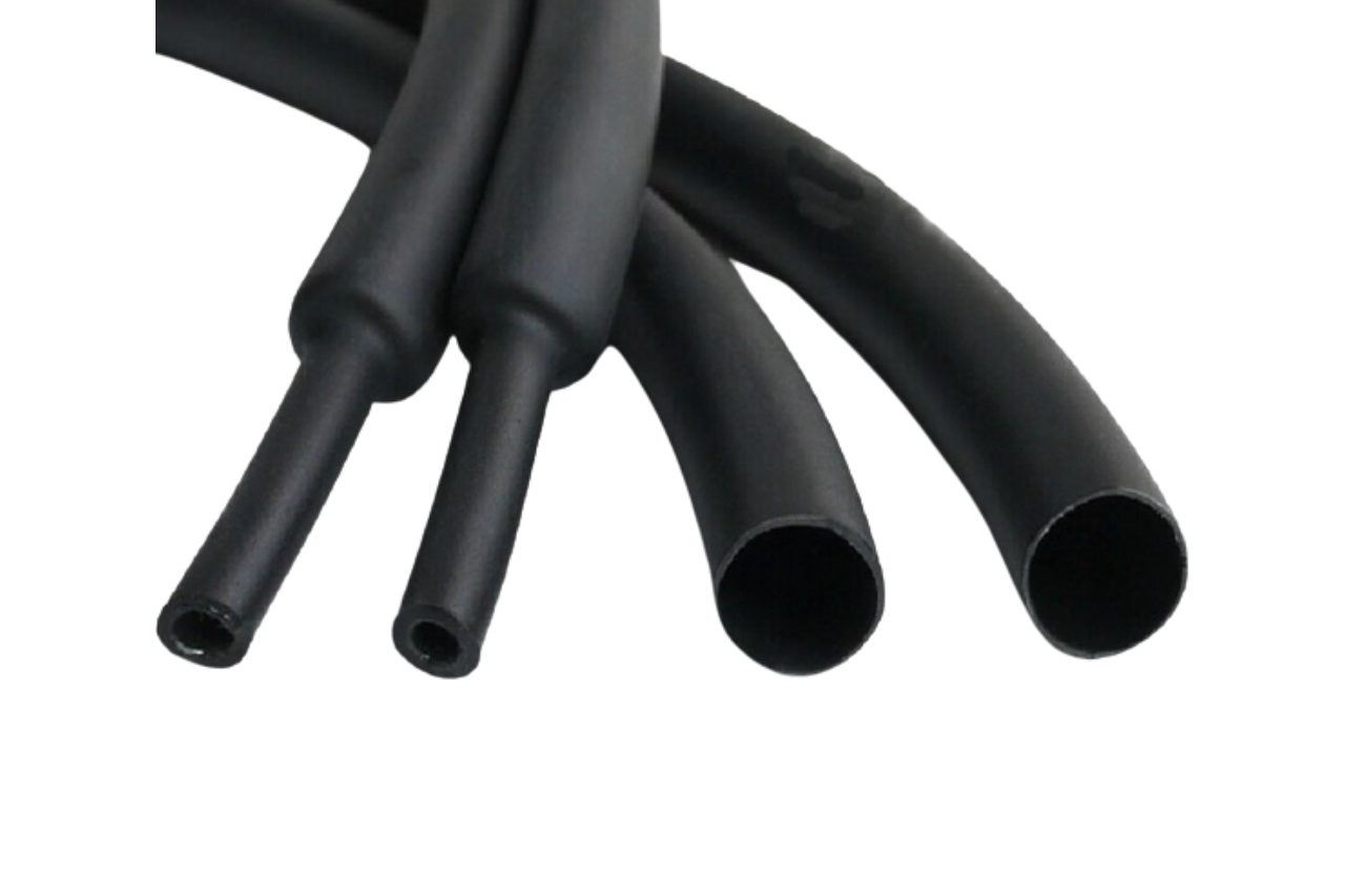 Heatshrink Sleeving 3:1 Ratio Black Metre Lengths