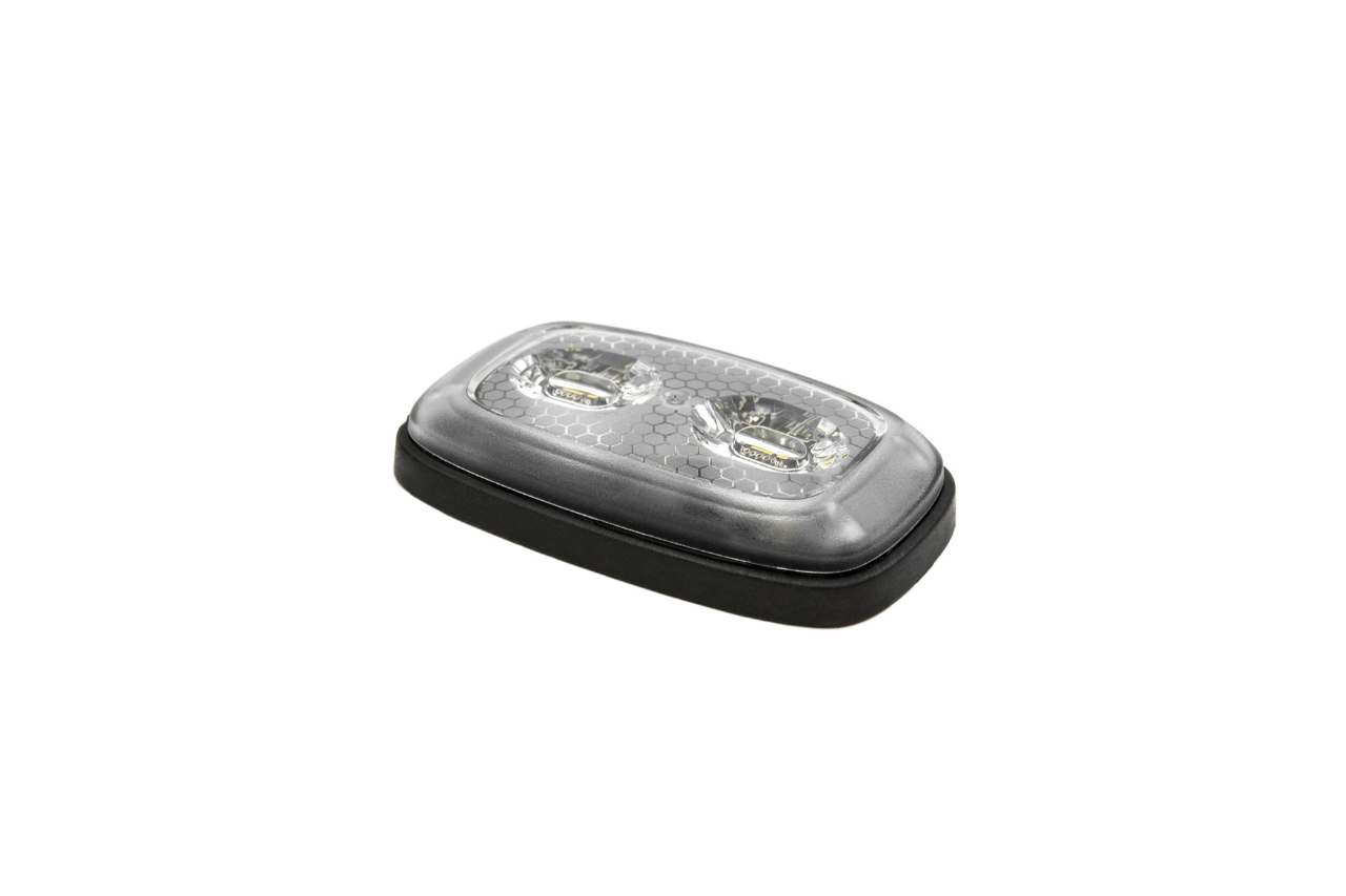 R4 LED Warning Lamps - Reactor Series White