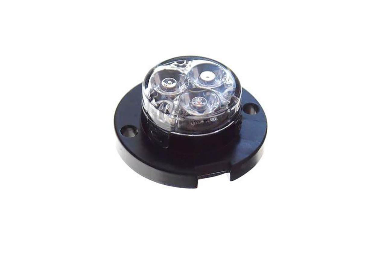 Products 3 LED Blast Surface Mounted Directional Warning Strobe - Covert Series