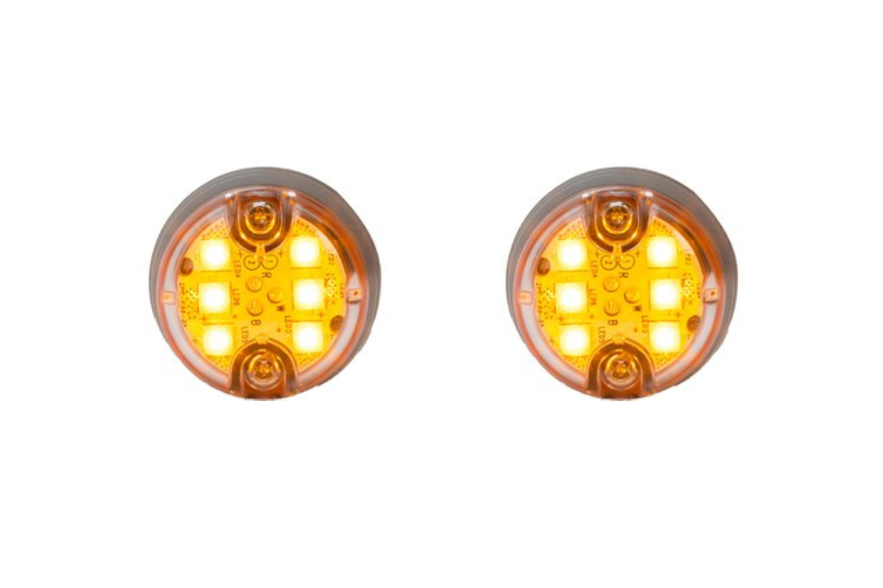 6 LED Hide-Away Strobe - Pair (HL6)