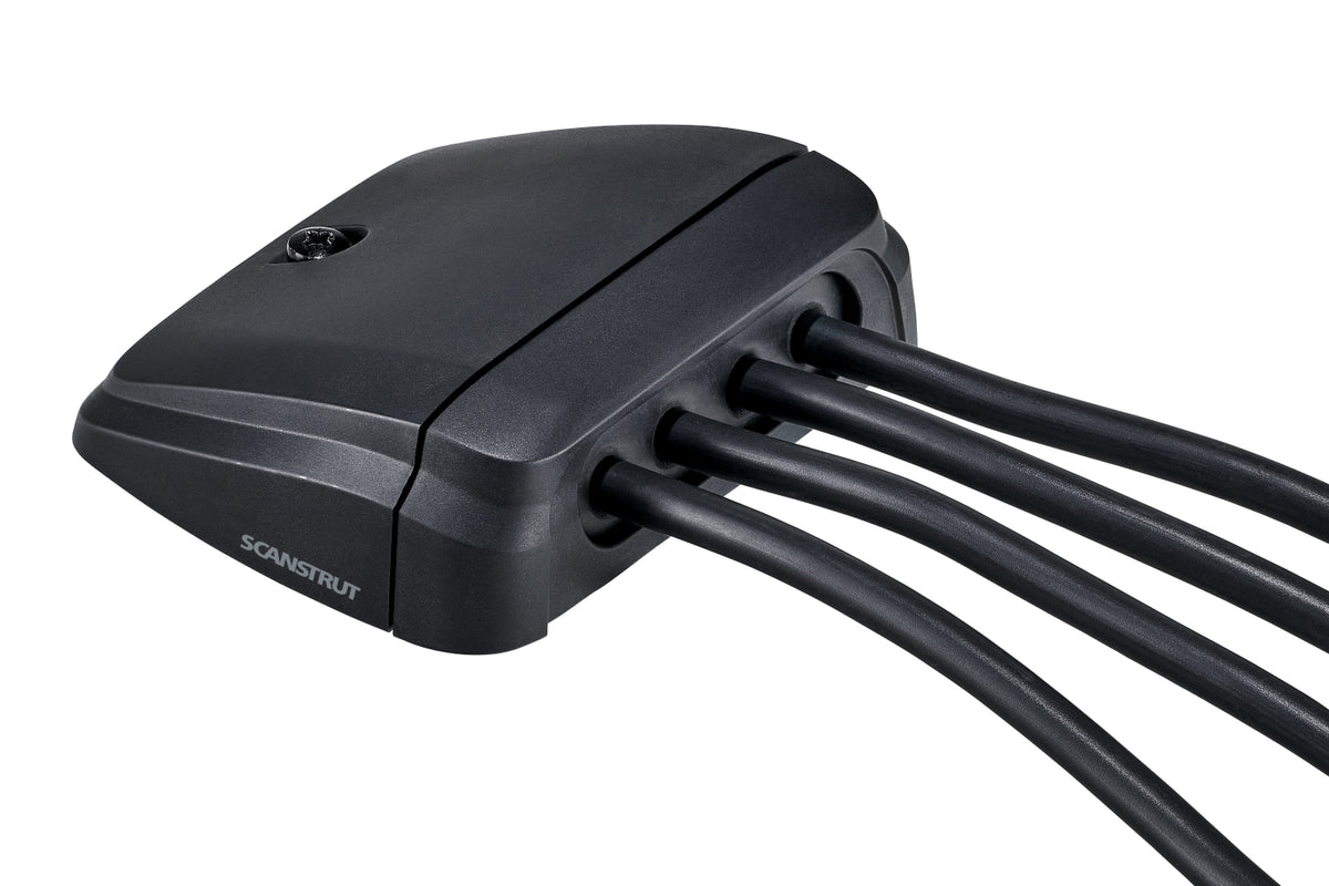 DS-H-MULTI-BLK side view with cables