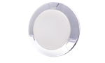 Frosted Lens Led Interior Round Lamp, W/Dimmer Switch, 12/24