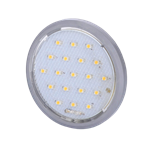 Interior: Led Round 85Lm, White Ring, 12V