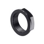 M25 Black Nylon Locknut