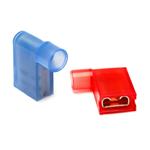 Flag Term Red 0.5-1.5mm2 Pack 100