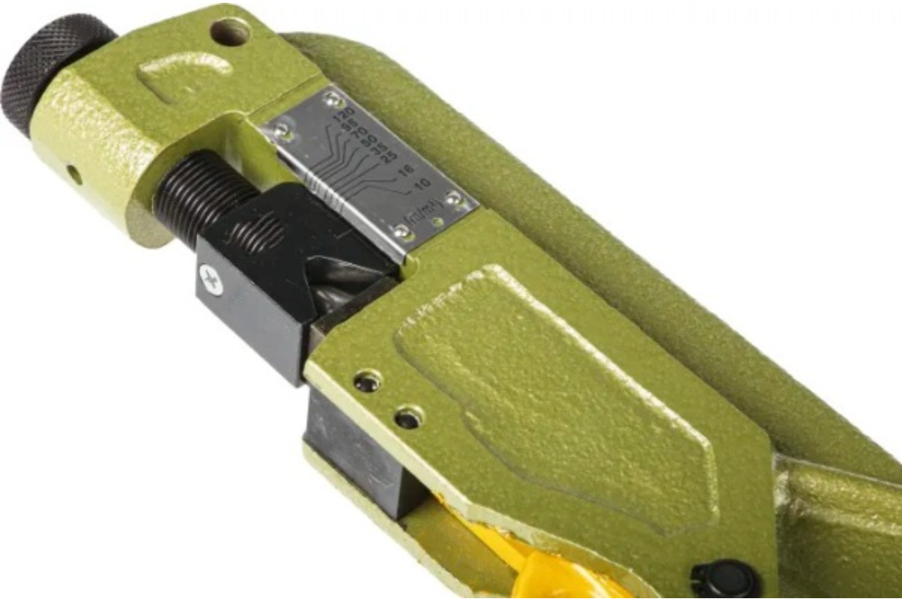 Heavy Duty Crimping Tool for Tube Terminals - 10mm²-120mm²