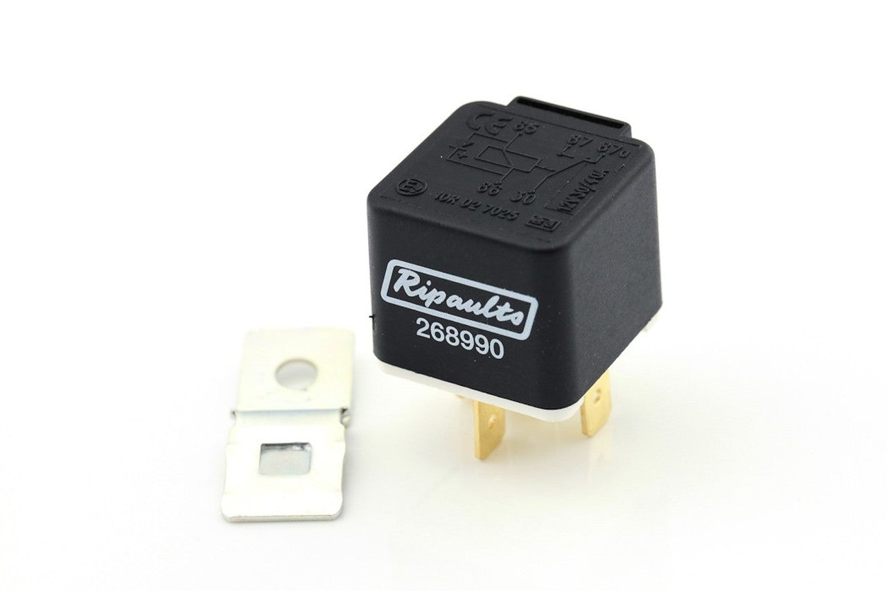 268990 Mini Changeover Relay 12V 30-40A 5-Pins - Euromotive Lighting & Signal