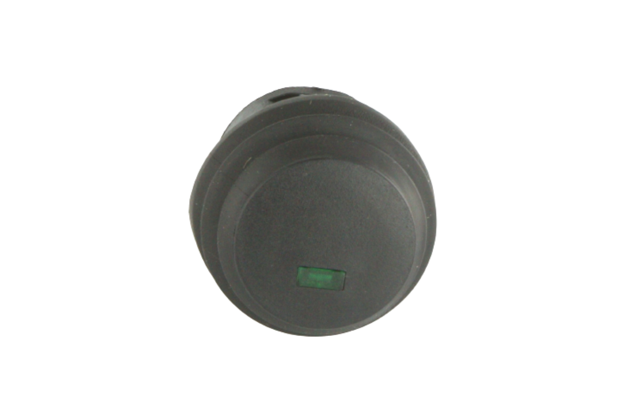 Illuminated LED On-Off Push/Push 12V Switch Green - Euromotive Lighting & Signal