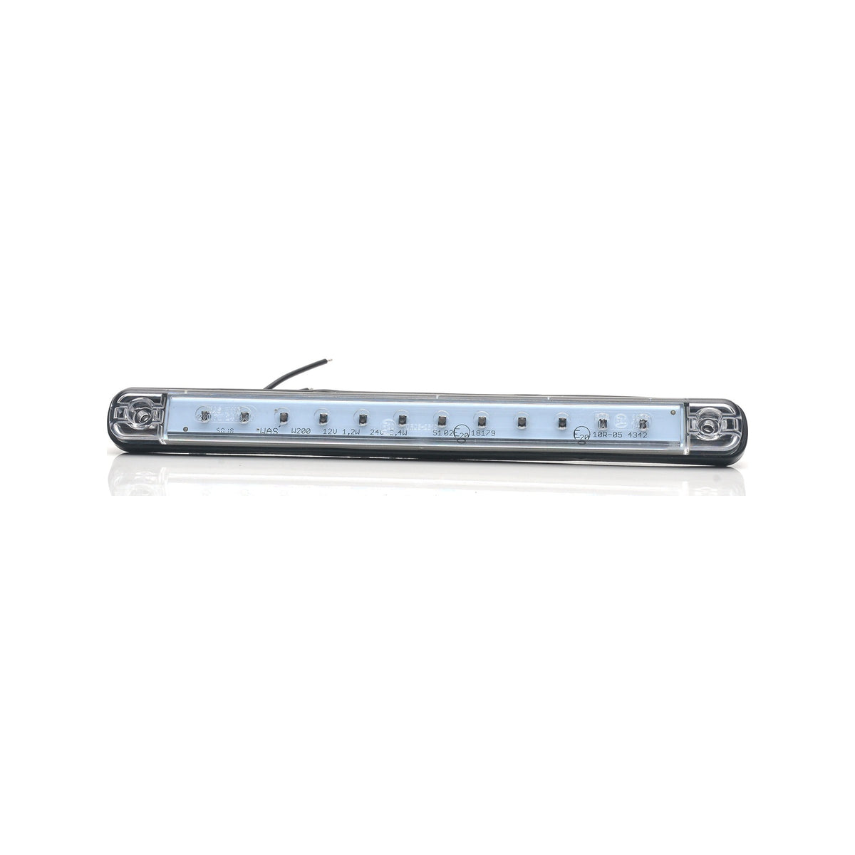 WAS W207 brake light clear lens