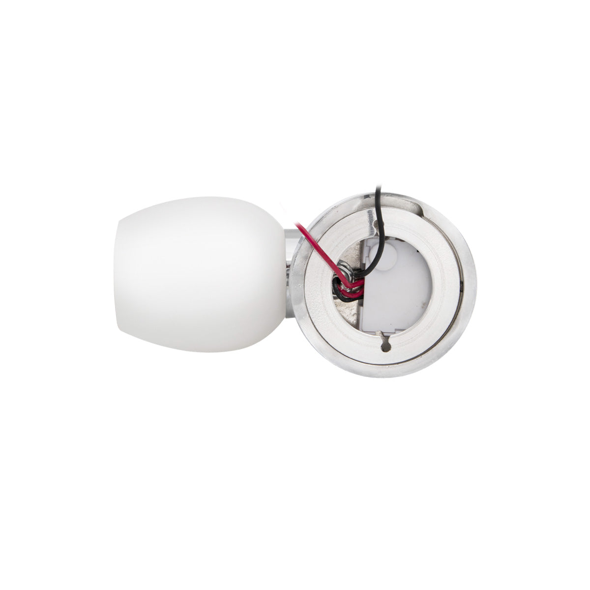 2W Dimmable LED Bedside Lamp with Blue Nightlight for Boat or RV