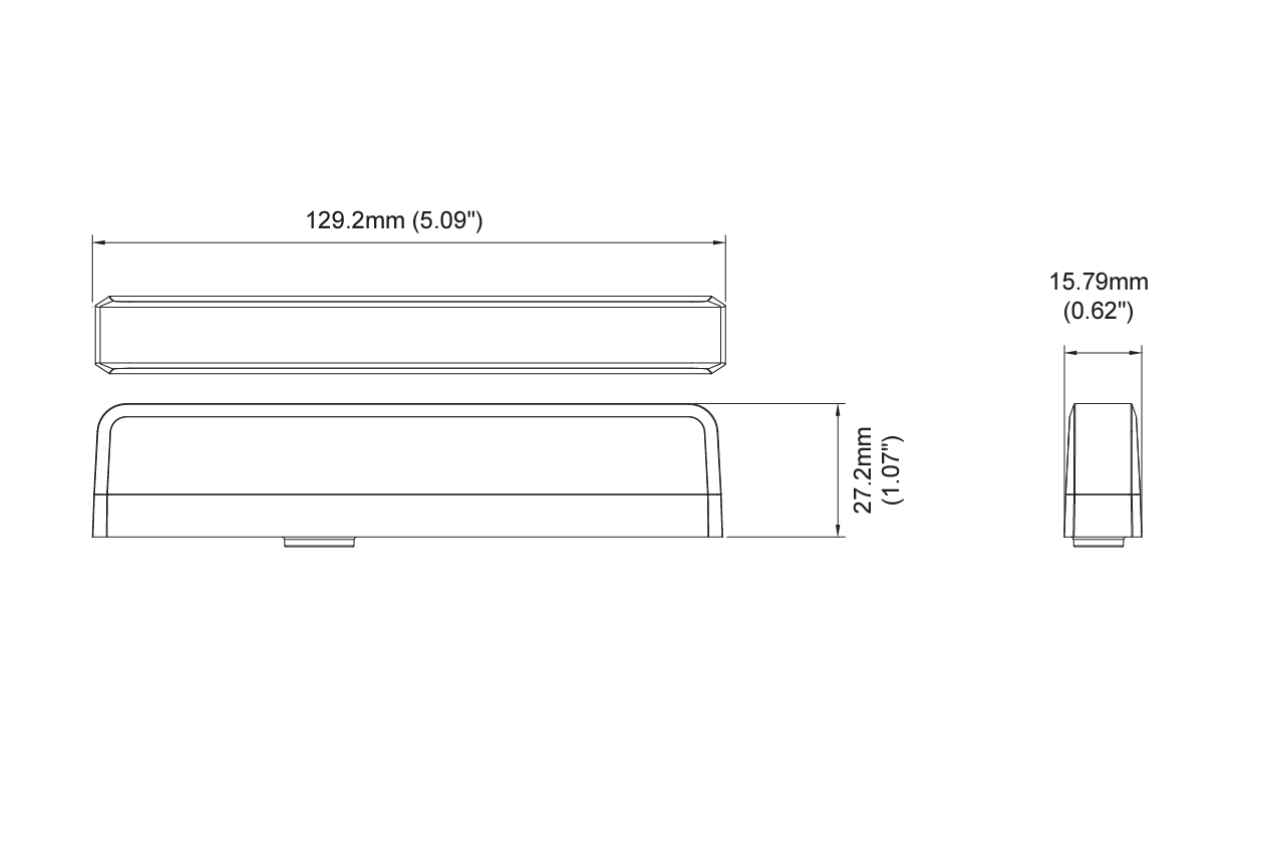 ES3 LED Directional Module - Edge Saber Series Red - Euromotive Lighting & Signal