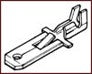 Male Terminal Multiple 1.5 -2.5Mm² Brass Tinned 6.3X0.8Mm - Euromotive Lighting & Signal
