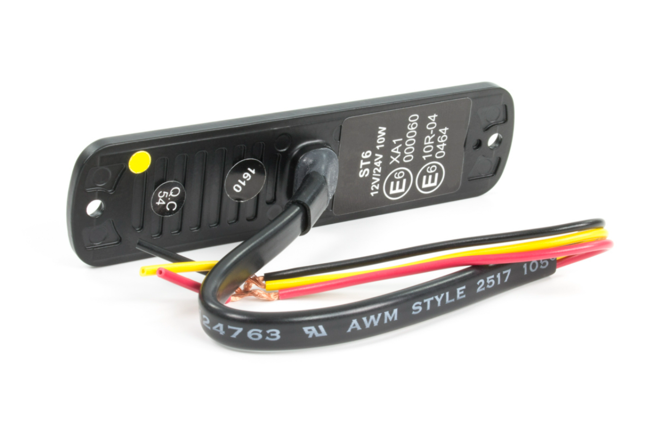 ST6 LED Directional Lamp - Super Thin Series Amber Red - Euromotive Lighting & Signal