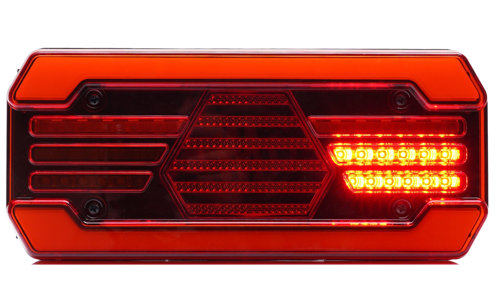 W250DD+SM1 5 Function Tail Lamp, Dynamic Indicator & Number Plate Light - Euromotive Lighting & Signal