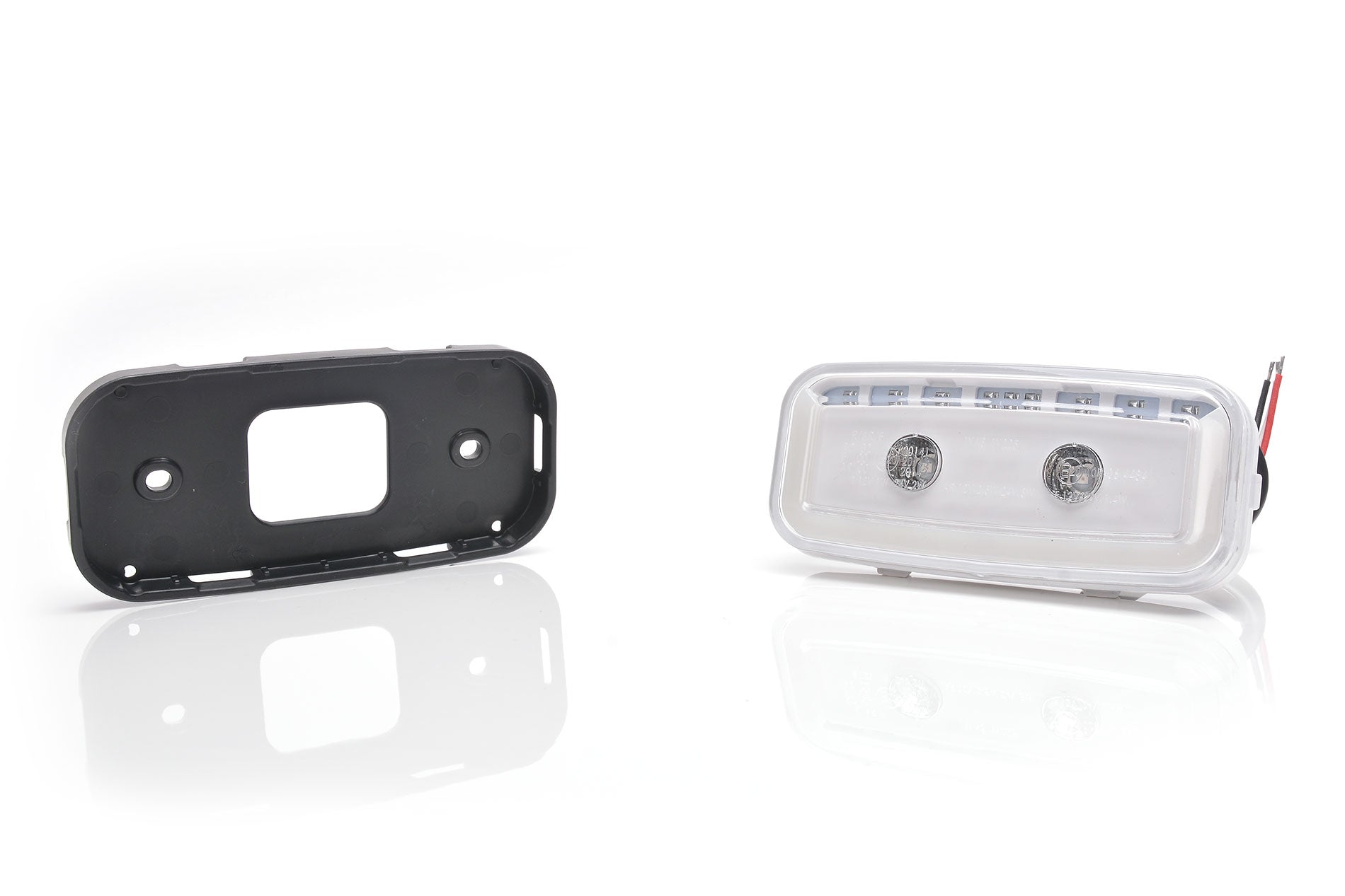 Rear Comb Tail & Fog Lamp, Clear Lens W225 - Euromotive Lighting & Signal