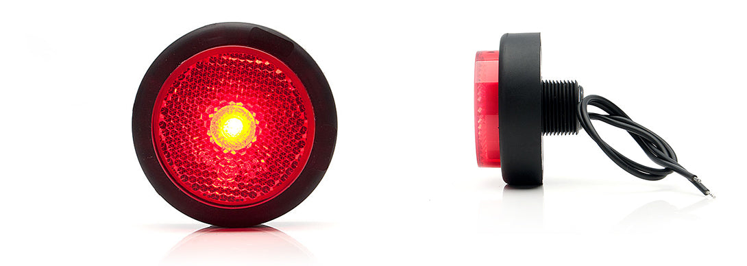 Rear Position Marker Round Red W79RR - Euromotive Lighting & Signal