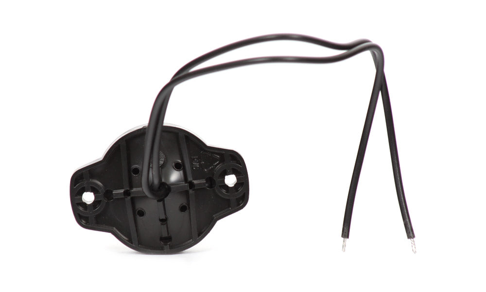 Side Position Marker Rubber 2 Bolt Flat Back W24 - Euromotive Lighting & Signal