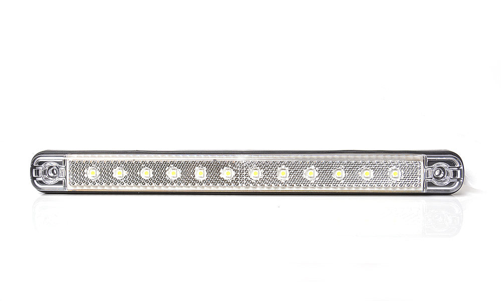 W115 LED EC826 Front position Slimline Flush 12 LED with Reflex Reflector - Euromotive Lighting & Signal