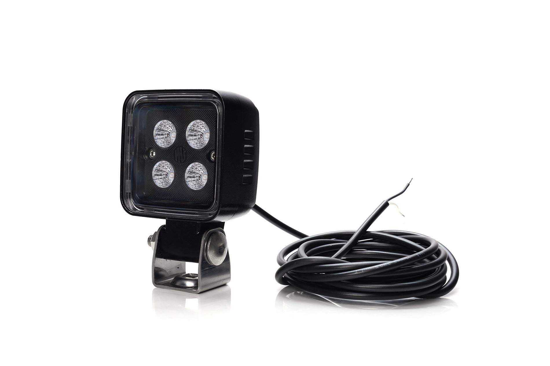 W261 Lumens 2000  EC2167 Blue Mini Square  Work Lamp Flood - Euromotive Lighting & Signal