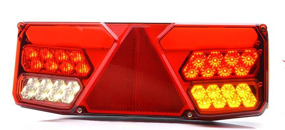 W137DL EC1036O24/EC1039O24 LED Rear Trailer Lamp with 7 Pin Connector & Built in Resistor