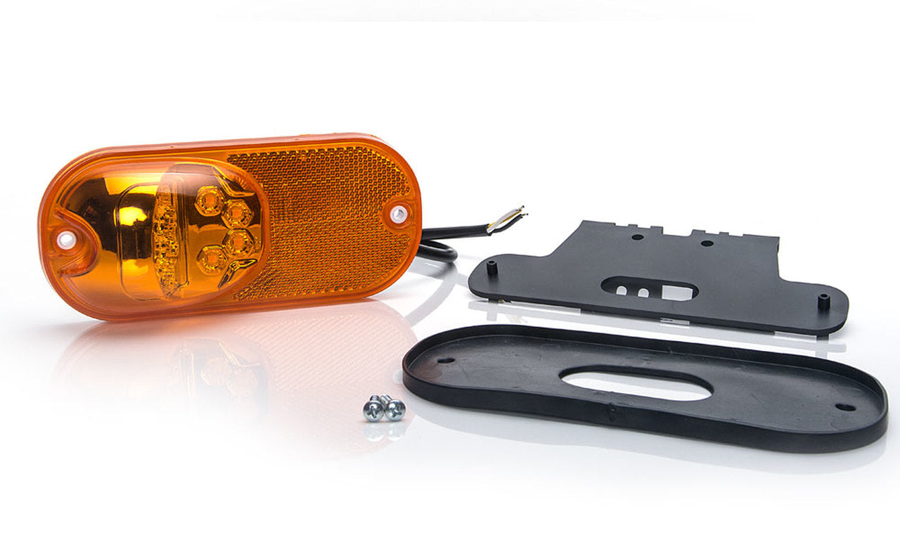 W161 EC1152 LED Flatback Marker Lamp With Indicator