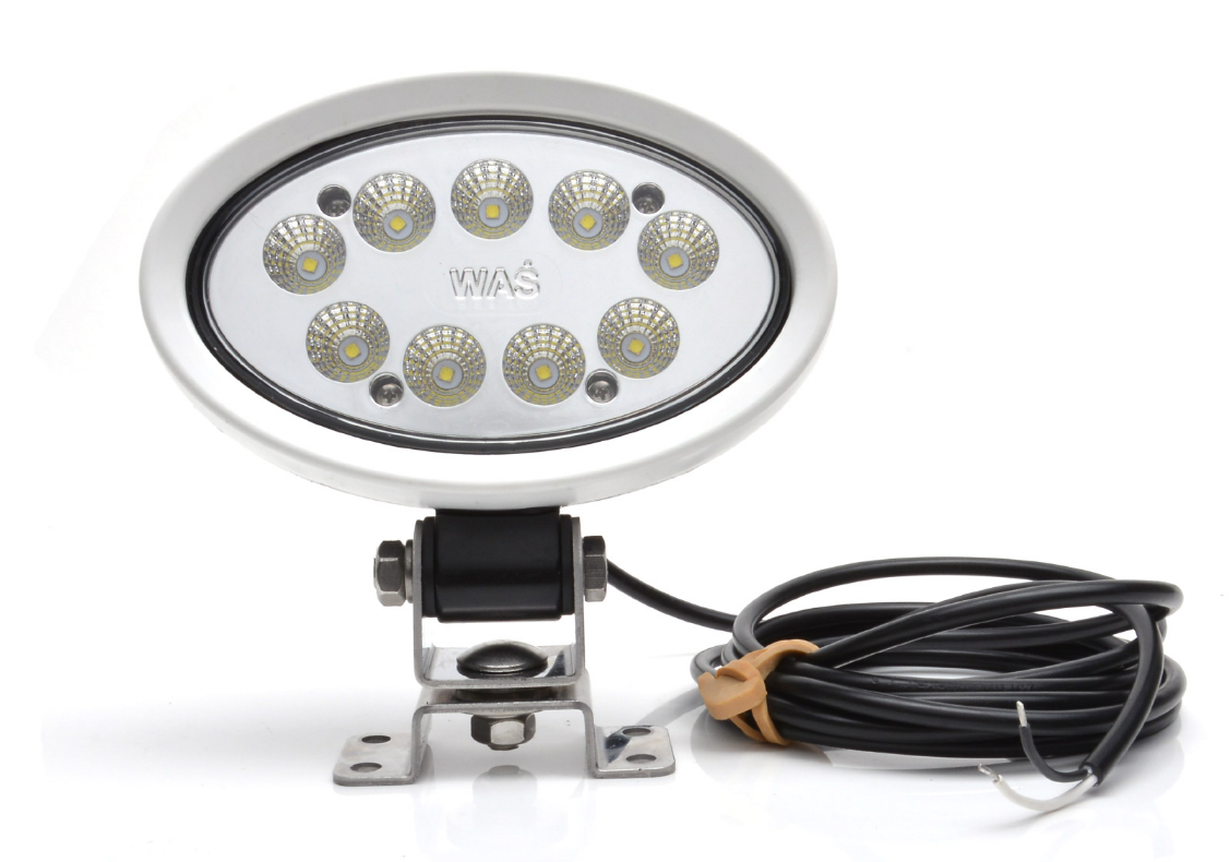 W165-5000  EC1159 EC1160 Led Oval Led Work Lamp Flood Or Spot Beam 5000Lumen