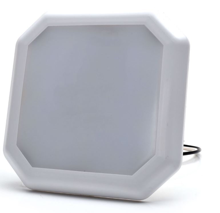 LW14 EC1466 LED White Bezel Square Interior Lamp