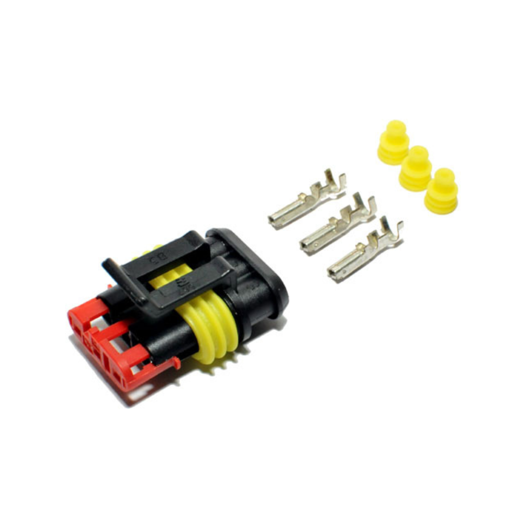 Superseal Waterproof Connectors Single with Pins Included