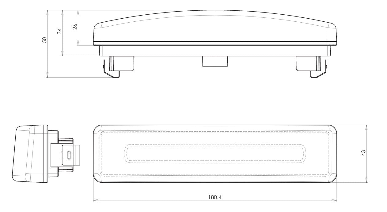 W190N EC1349/I LED Front position lamp