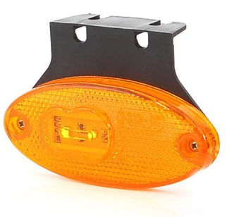 W65 EC308Z LED Side position multifunctional Oval Flat Back Marker Lamp