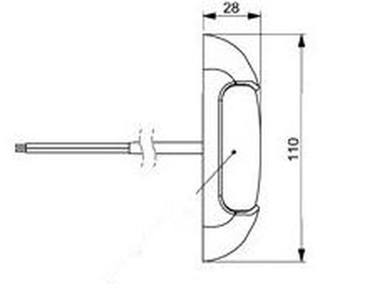 LD2164 LED Front/Rear Position Lamp Surface Mount