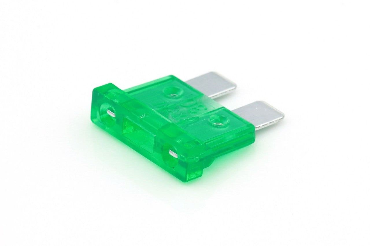 Standard Blade Fuse 30A Green Pack of 50