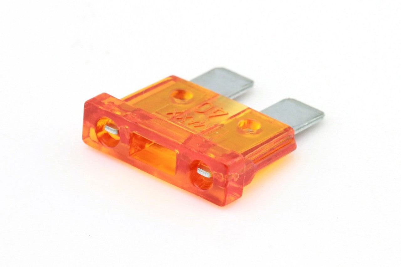 Standard Blade Fuse 40A Orange Pack of 50