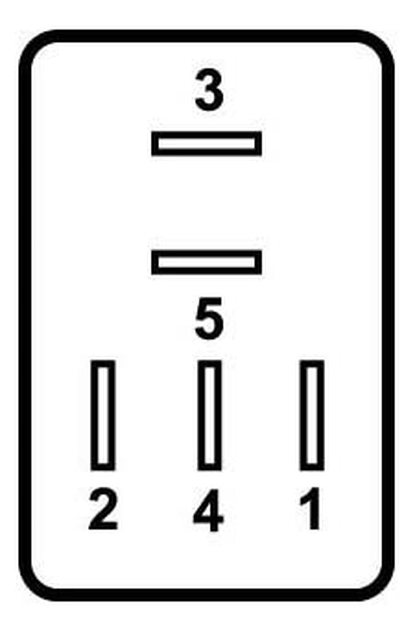 2845D Micro Change Over Relay 12V 15-25A 5-Pins