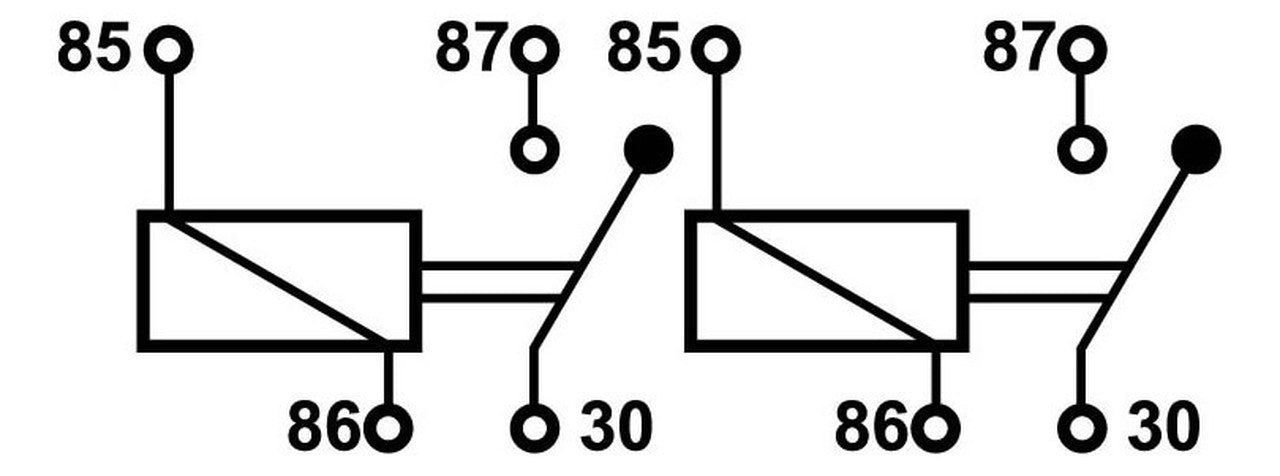 2847D Micro Change Over Relay 24V 5-10A 5-Pins