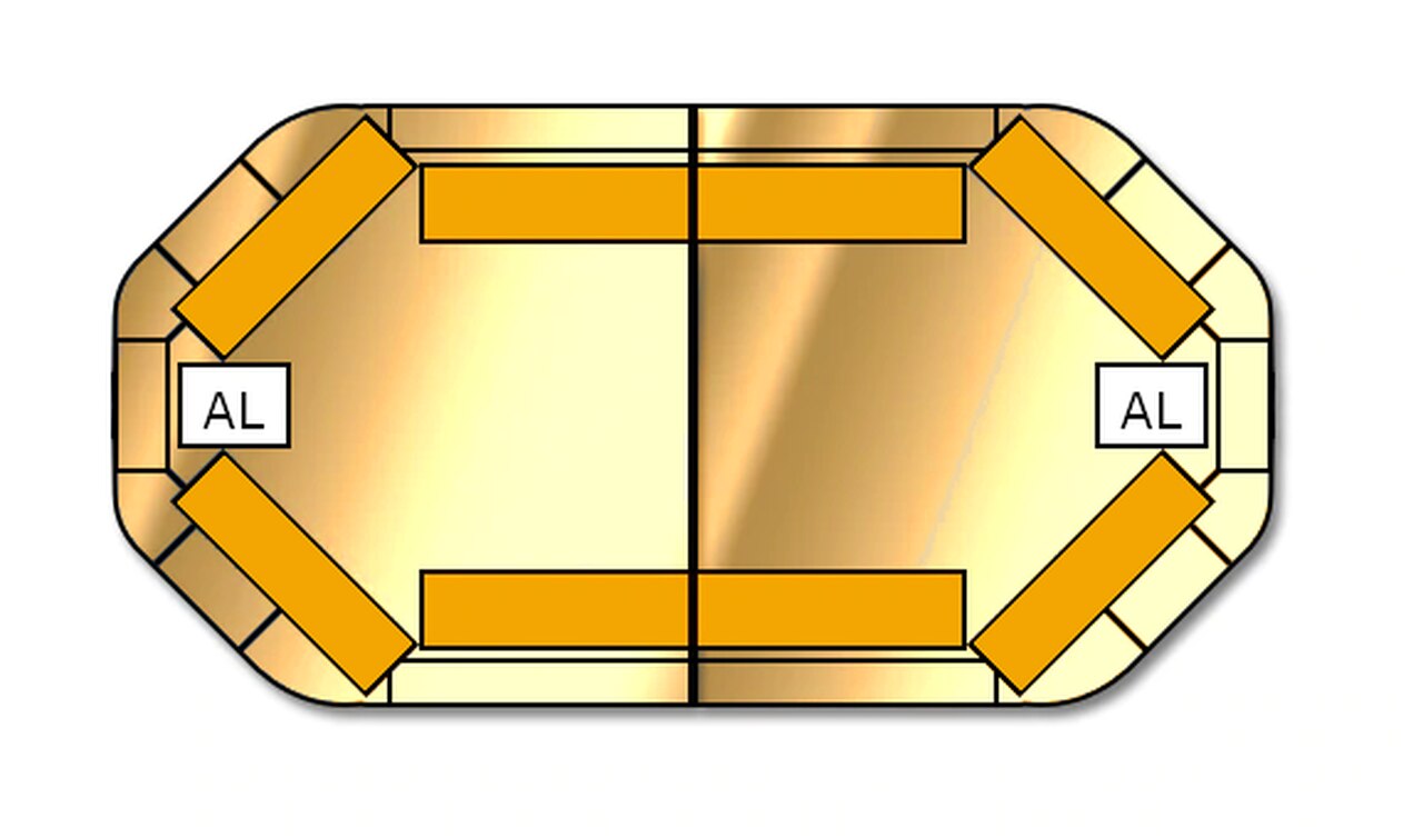 ELS Legion Led Lightbar 600mm - 8 Amber Module