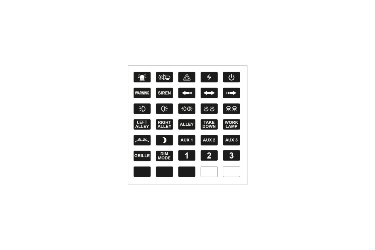8 Way Multi Switch Panel - Euromotive Lighting & Signal
