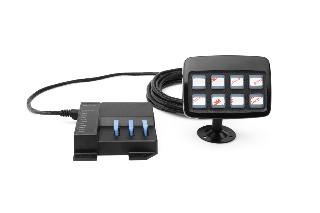 8 Way Multi Switch Panel With Power Module - Euromotive Lighting & Signal