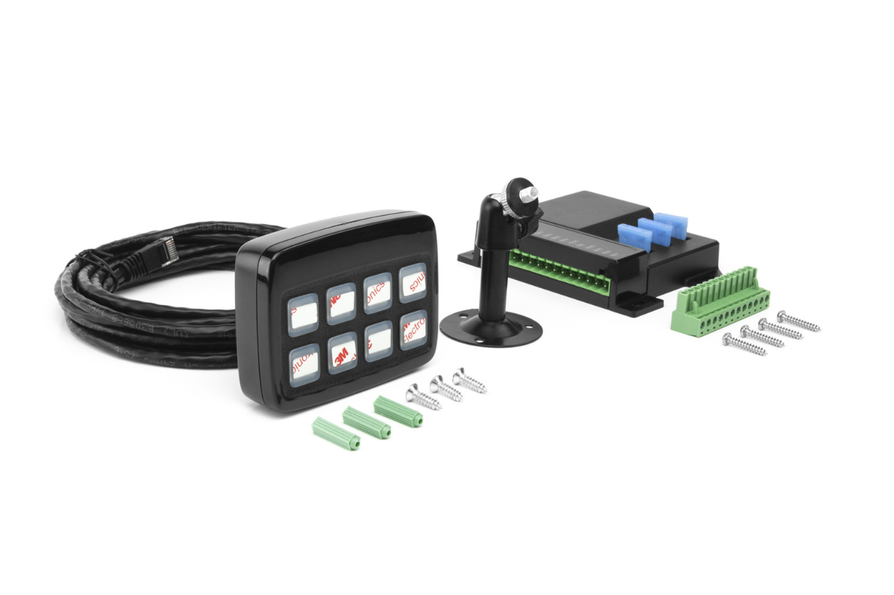 8 Way Multi Switch Panel With Power Module - Euromotive Lighting & Signal