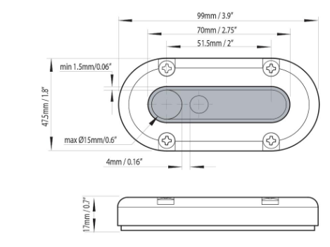 DS-Multi Cable Seal - aluminium - Euromotive Lighting & Signal