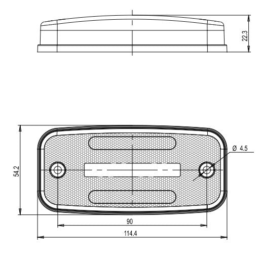 W157 EC1133Z LED Position Lamp With Neon Effect & Indicator - Euromotive Lighting & Signal