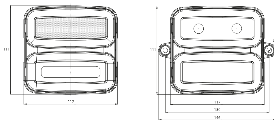 W226 EC1482/I  Economy Led Stop/Tail/Indicator Led Lamp - Euromotive Lighting & Signal